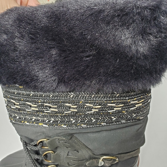 Vintage women's sorrel faux fur snow boots - Picture 5 of 11